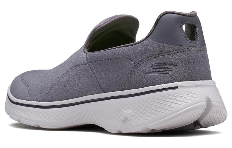 Lookbook Skechers Go Walk 4 'Abu-abu Charcoal' 54154-CHAR