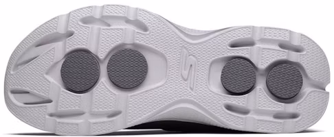 Shop Skechers Go Walk 4 減震防滑 低筒 運動休閒鞋 煤灰色