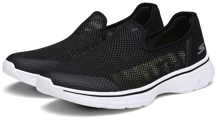 Skechers Go Walk 4 'Black White' 54158-BKW Lookbook Skechers Go Walk 4 'Black White' 54158-BKW
