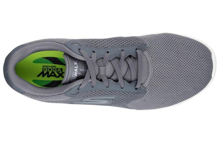 Lookbook Skechers Go Walk 4 'Abu-abu' 54150-CHAR