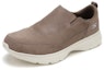 Lookbook Skechers Go Walk 4 'Khaki Slip-On' Lelaki Perempuan Kasual 54694-KHK