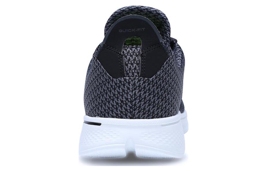 Lookbook Skechers Go Walk 4 Instinct 'Black White' 54170-BKW