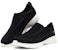 Skechers Go Walk 4 Slip-On 'Hitam dan Putih' 54694-BLK