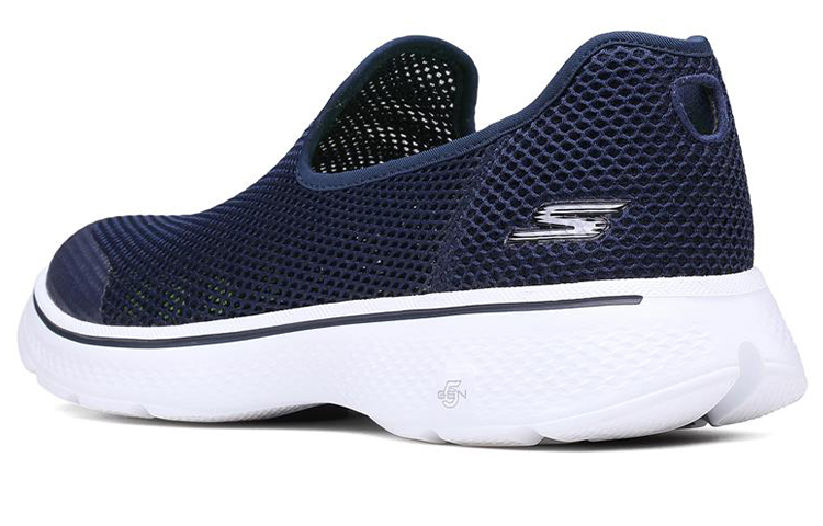 Lookbook Skechers Go Walk 4 Instapper Donkerblauw Sneakers 54158-NVY