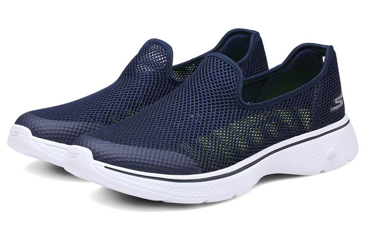 Shop Skechers Go Walk 4 Instapper Donkerblauw Sneakers 54158-NVY