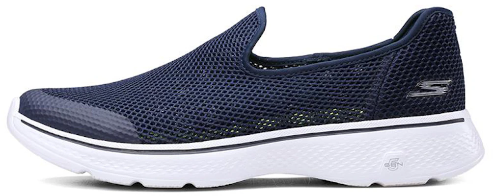 Skechers Go Walk 4 Zapatos Sin Cordones Azul Oscuro 54158-NVY Buy Skechers Go Walk 4 Zapatos Sin Cordones Azul Oscuro 54158-NVY