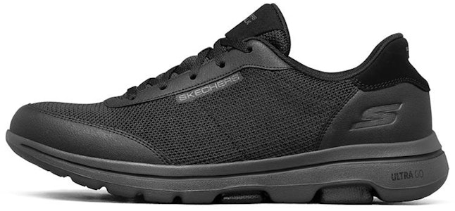 Skechers Go Walk 5 低筒 跑步鞋 男款 黑灰 Buy Skechers Go Walk 5 低筒 跑步鞋 男款 黑灰