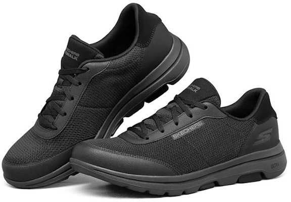 Skechers Go Walk 5 'Black' 216012-BKCC Lookbook Skechers Go Walk 5 'Black' 216012-BKCC