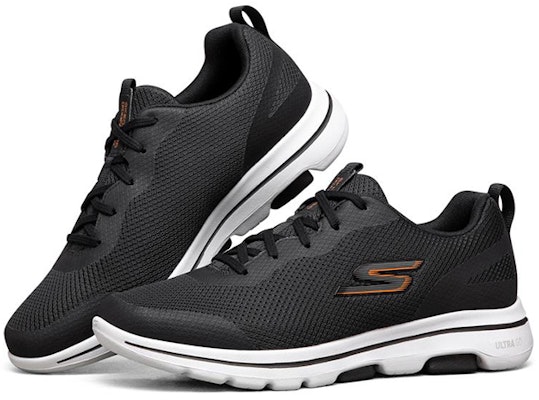 Skechers Go Walk 5 Low-Top 'Black Orange' 216011-BKOR Lookbook Skechers Go Walk 5 Low-Top 'Black Orange' 216011-BKOR