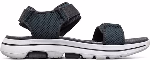 Order Skechers Go Walk 5 舒適運動涼鞋 黑橘