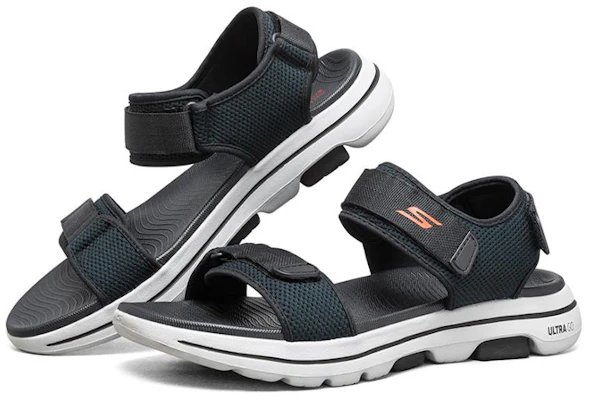 Skechers Go Walk 5 'Black Orange' 229003-BKOR Lookbook Skechers Go Walk 5 'Black Orange' 229003-BKOR
