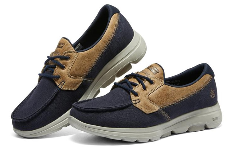 Skechers Go Walk 5 'Blue Brown Slip-On' 圖 3