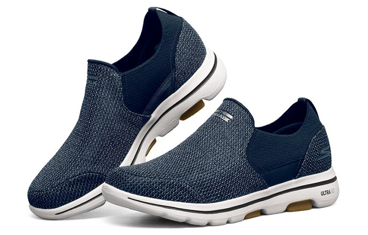 Skechers Go Walk 5 'Blue White Brown' 圖 3