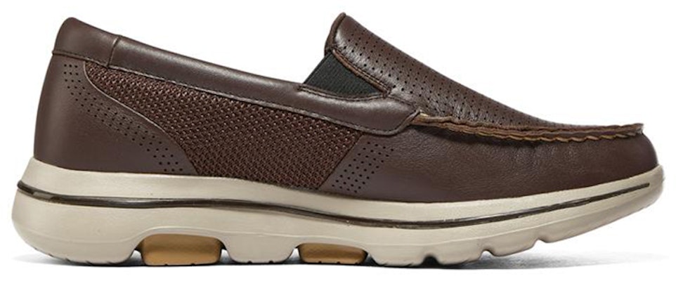 Skechers Go Walk 5 'Brown Leather' 216023-BRN Order Skechers Go Walk 5 'Brown Leather' 216023-BRN