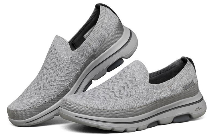 Skechers Go Walk 5 'Charcoal Gray Slip-On' 圖 3