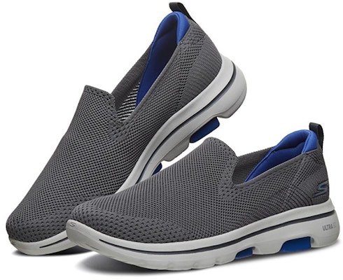 Skechers Go Walk 5 低筒懶人鞋 炭灰色 Lookbook Skechers Go Walk 5 低筒懶人鞋 炭灰色