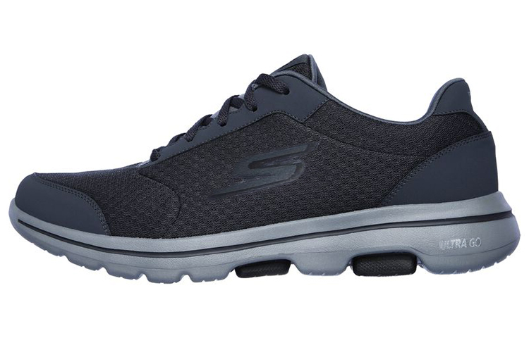 Skechers Go Walk 5 'Grey Lightweight Breathable Low-Top'