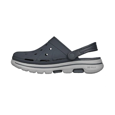 Skechers Go Walk 5 'Lightweight Casual Sport Sandal - Grey'