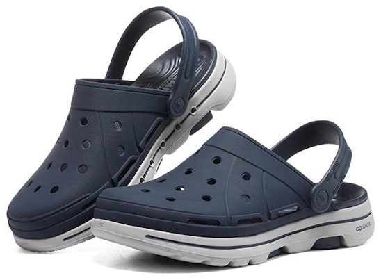 Skechers Go Walk 5 'Sandal Kasual Sukan Ringan - Biru' 243032-NVY Lookbook Skechers Go Walk 5 'Sandal Kasual Sukan Ringan - Biru' 243032-NVY