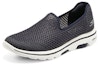 Lookbook Kasut Skechers Go Walk 5 'Kelabu Gelap' 894132-NVY