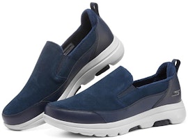 Skechers Go Walk 5 低筒懶人鞋 海軍藍色 Lookbook Skechers Go Walk 5 低筒懶人鞋 海軍藍色