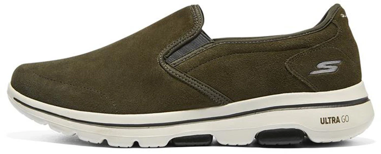 skechers-go-walk-5-olive-green-slip-on-661054-olv