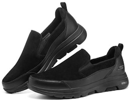 スケッチャーズ GOwalk 5 レザー (ブラック) 216049-BBK Lookbook スケッチャーズ GOwalk 5 レザー (ブラック) 216049-BBK