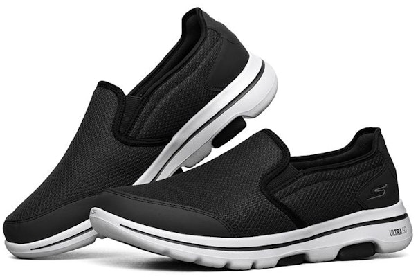 Skechers Go Walk Evolution Ultra 'Black White' 216013-BKW Lookbook Skechers Go Walk Evolution Ultra 'Black White' 216013-BKW