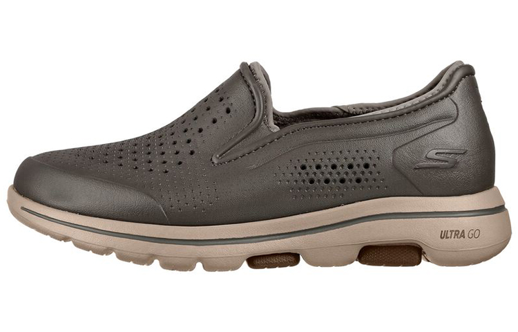 Skechers Go Walk 5 'Tan Comfort Low-Top Casual' 243028-BRN