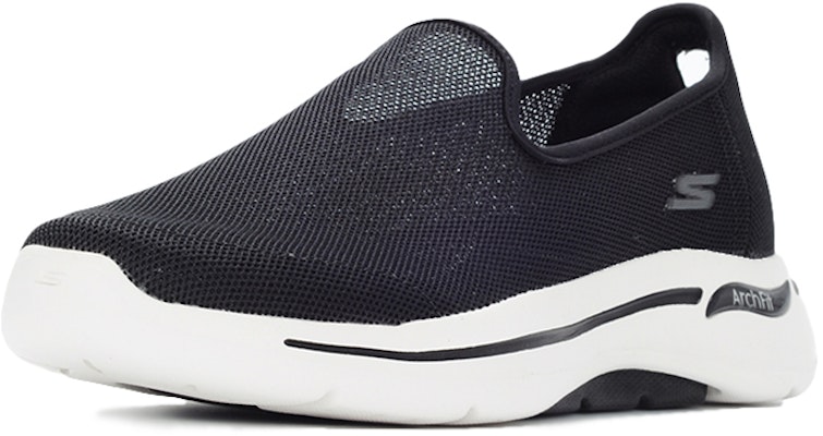Skechers Go Walk 5 Kasual Hitam Slip-On Tanpa Tali 894025-BKW Order Skechers Go Walk 5 Kasual Hitam Slip-On Tanpa Tali 894025-BKW