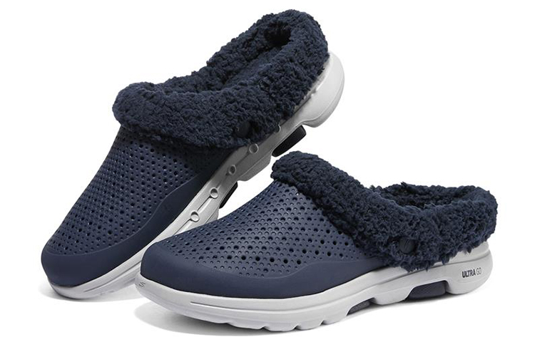Lookbook Skechers Go Walk 5 Polaire ''Bleu Marine Encre'' 243014-NVY