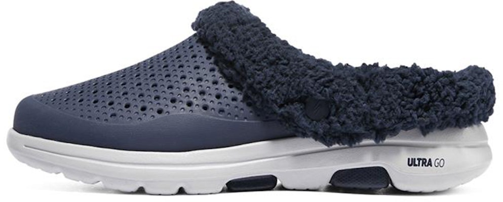 Skechers Go Walk 5 Fleece 'Navy Ink Blue' Lelaki/Biru Navy 243014-NVY Buy Skechers Go Walk 5 Fleece 'Navy Ink Blue' Lelaki/Biru Navy 243014-NVY
