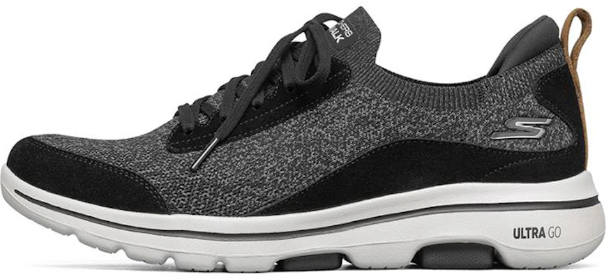 Skechers Go Walk 5 Low-Top ''Nero Grigio Marrone'' 216044-BKGY Buy Skechers Go Walk 5 Low-Top ''Nero Grigio Marrone'' 216044-BKGY