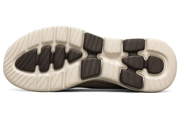 Shop Skechers Go Walk 5 Lelaki Kasut Low-Top Coklat 216065-KHK