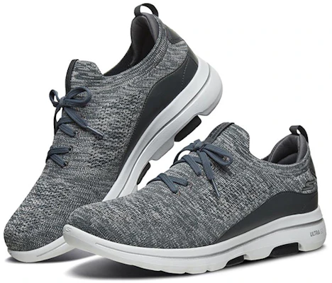 Skechers Go Walk 5 Sepatu Low-Top Abu/Putih 661001-GRY Lookbook Skechers Go Walk 5 Sepatu Low-Top Abu/Putih 661001-GRY