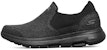 Skechers Go Walk 5 Low-Top Kelabu/Hitam 216027-BKCC