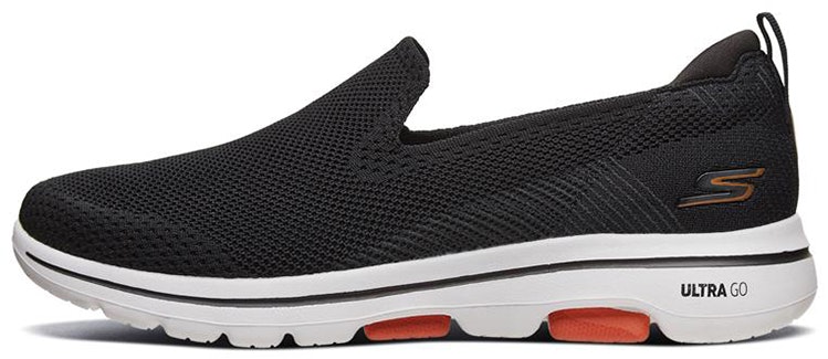 skechers-go-walk-5-low-top-loafers-black-white-55500-blk