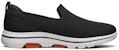 Skechers Go Walk 5 Loafers Kasut Bertapak Rendah Hitam/Putih 55500-BLK