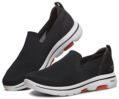 スケッチャーズ ゴーウォーク5 ローファー 黒/白 55500-BLK Lookbook スケッチャーズ ゴーウォーク5 ローファー 黒/白 55500-BLK