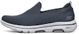 Skechers Go Walk 5 Kasut Sarung Bertapak Rendah Biru 55500-NVY