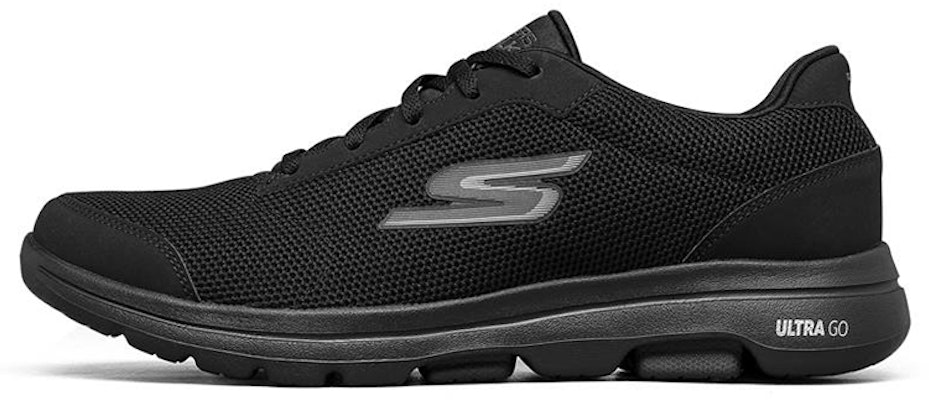 Skechers Go Walk 5 Qualify ''Grigio Carbone Nero'' 55519-BBK Buy Skechers Go Walk 5 Qualify ''Grigio Carbone Nero'' 55519-BBK
