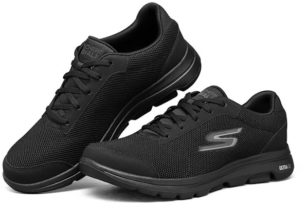 Skechers Go Walk 5 Qualify ''Grigio Carbone Nero'' 55519-BBK Lookbook Skechers Go Walk 5 Qualify ''Grigio Carbone Nero'' 55519-BBK