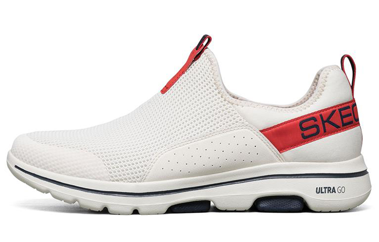 Skechers Go Walk 5 Slip-On 'White Red' 216015-OFWR