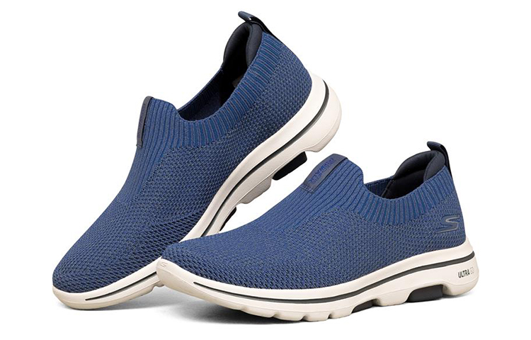 Lookbook Skechers Go Walk 5 Slip-on Shoes 'Blue' 216042-BLU