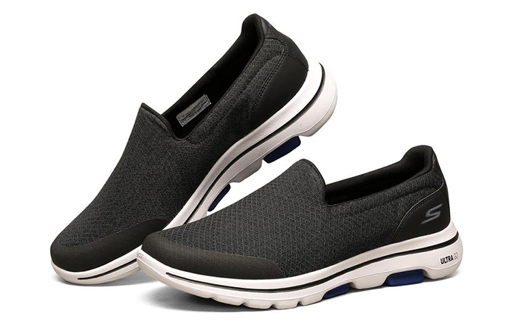Lookbook Skechers Go Walk 5 Slip-Ons Schwarz Damen/Herren Schuhe 55503-BLK