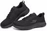 Lookbook Skechers Go Walk 6 Avalo Lace Up 'Hitam Pekat' 216209-BBK