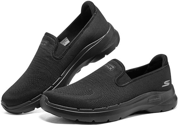 Skechers Go Walk 6 'Hitam' 216280-BBK Lookbook Skechers Go Walk 6 'Hitam' 216280-BBK