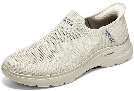 Skechers Go Walk 6 'Beige' Wanita Lelaki Beige Kasual. 894235-NAT Order Skechers Go Walk 6 'Beige' Wanita Lelaki Beige Kasual. 894235-NAT