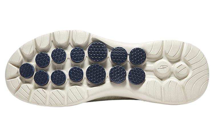 Shop Skechers Go Walk 6 'Beige' Wanita Lelaki Beige Kasual. 894235-NAT