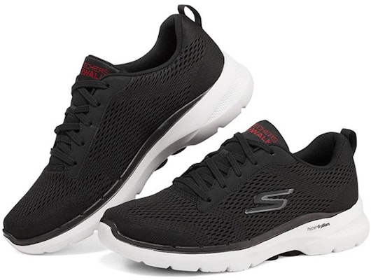 Skechers Go Walk 6 Avalo Lace Up 'Black' 216209-BLK Lookbook Skechers Go Walk 6 Avalo Lace Up 'Black' 216209-BLK